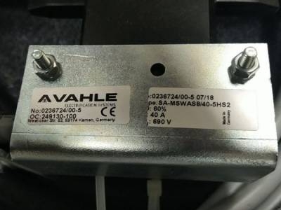 工业移动供电核心：德国VAHLE 0600545/00-2 集电器解析